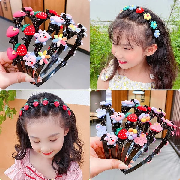 🌺Compre 1 y Llévese 1 Gratis🌺Pinza para Cabello Trenzada y Linda para Niños