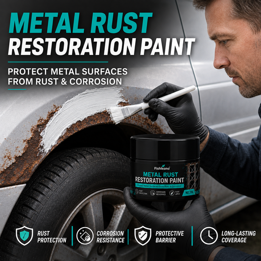 🥳OFERTA 2026🥳💞¡+50K VENDIDOS!🔧🏠 ¡50% DE DESCUENTO! Pasta negra reparadora y protectora contra el óxido para metales – Restaura rejas, barandillas y herramientas oxidadas. Forma una capa protectora – ¡no necesitas reemplazar! 🛡️✨