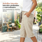 ⏰🔥 ¡Oferta Especial por Tiempo Limitado! 👖 Pantalones Capri de Algodón y Lino – Frescos, Cómodos y Perfectos para el Verano 🌿✨