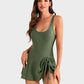 👙Last Day Sale 50% OFF💃Women's One Piece Tummy Control Tie Knot Swimsuit