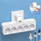 🔌¡49% de descuento! Adaptador de corriente europeo con 4 tomas de corriente: interruptores independientes, diseño compacto y máxima seguridad.
