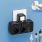 🔌¡49% de descuento! Adaptador de corriente europeo con 4 tomas de corriente: interruptores independientes, diseño compacto y máxima seguridad.
