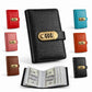 Álbum de Colección de Billetes, 100 Bolsillos Transparentes, Cuero PU, Cerradura con Contraseña, Carpeta para Billetes, Suministros de Oficina