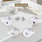 Tapón de Desagüe para Lavabo, 4 Unidades Redondas, Insertos con Anillo de Rebose, Accesorio para Cocina y Baño, Grifería, Reemplazo