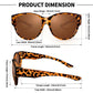 🎉¡OFERTA LIMITADA: SOLO $16.99! 😎 Gafas de Sol con Protección UV400 que se Ajustan sobre Gafas Recetadas
