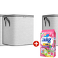 Bolsa de almacenamiento grande plegable con asas