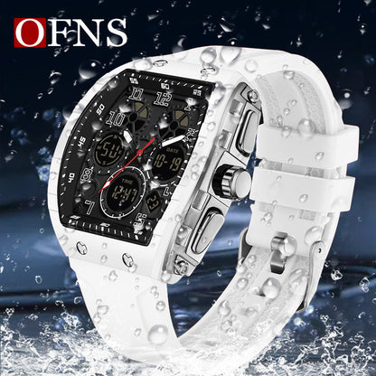 🎁✨ ¡Especial Navidad! 50% OFF – Reloj Deportivo Automático con Luz para Hombres ⌚️💡