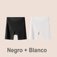 Ropa interior de seda helada de cintura alta para mujer con control de abdomen y levantamiento de cadera
