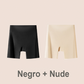 Ropa interior de seda helada de cintura alta para mujer con control de abdomen y levantamiento de cadera
