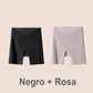 Ropa interior de seda helada de cintura alta para mujer con control de abdomen y levantamiento de cadera
