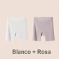 Ropa interior de seda helada de cintura alta para mujer con control de abdomen y levantamiento de cadera