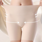 Ropa interior de seda helada de cintura alta para mujer con control de abdomen y levantamiento de cadera