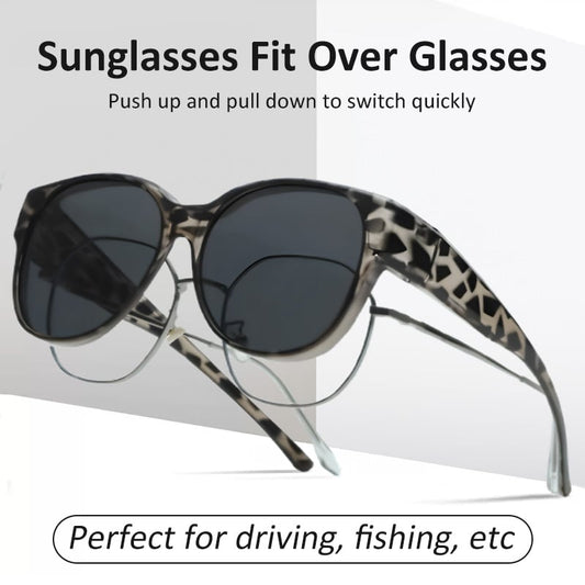 🎉¡OFERTA LIMITADA: SOLO $16.99! 😎 Gafas de Sol con Protección UV400 que se Ajustan sobre Gafas Recetadas