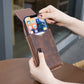 ⚡ Gran descuento | Funda para móvil con cinturón 📱 Funda de cuero multipocket con portatarjetas