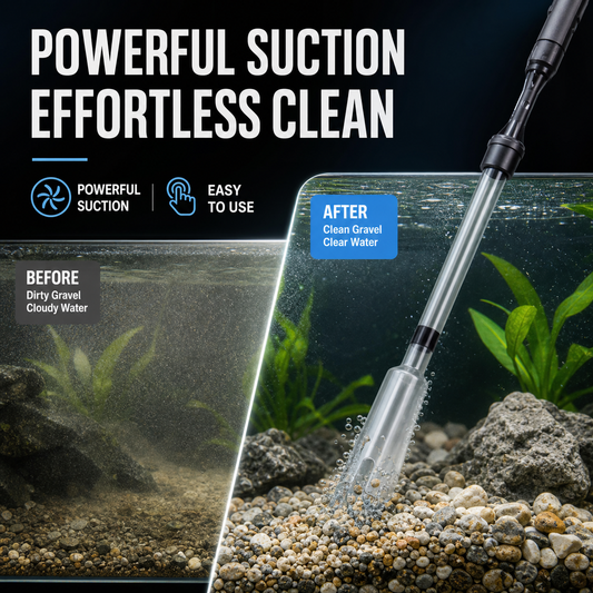 🔥 50 % DE DESCUENTO 🔥 Limpiador de grava eléctrico para acuarios