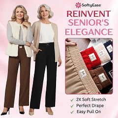 ¡🌷ÚLTIMO DÍA DE OFERTA 65% DE DESCUENTO!!💥Pantalones elásticos de tiro alto con caída perfecta y ajuste sin cierre