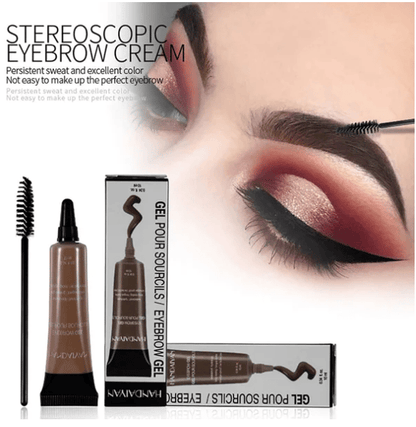 ⏰Último día: compre 1 y obtenga 1 gratis🌟Gel de cejas profesional Color de cejas teñido resistente al agua
