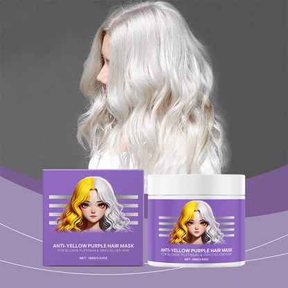Mascarilla Capilar Antiamarillo Morado