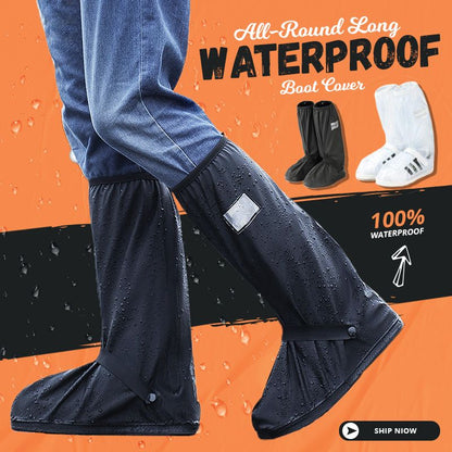 Cubrebotas impermeables largos de protección total