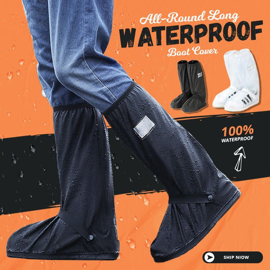 Cubrebotas impermeables largos de protección total
