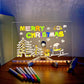 🎁El regalo perfecto para ellos🎁Pizarra LED con colores🎨