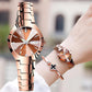 🔥OFERTA RELÁMPAGO CON 50% DE DESCUENTO | Reloj de cuarzo elegante, casual e impermeable. Regalo perfecto para mujer.