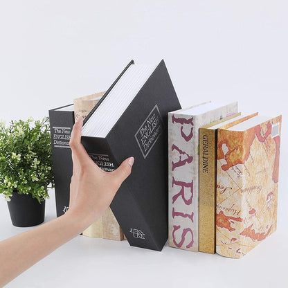 📚 ¡50% DE DESCUENTO! 🔒 Caja fuerte secreta – Libro realista y candado – Esconde tus objetos de valor 🕵️‍♂️