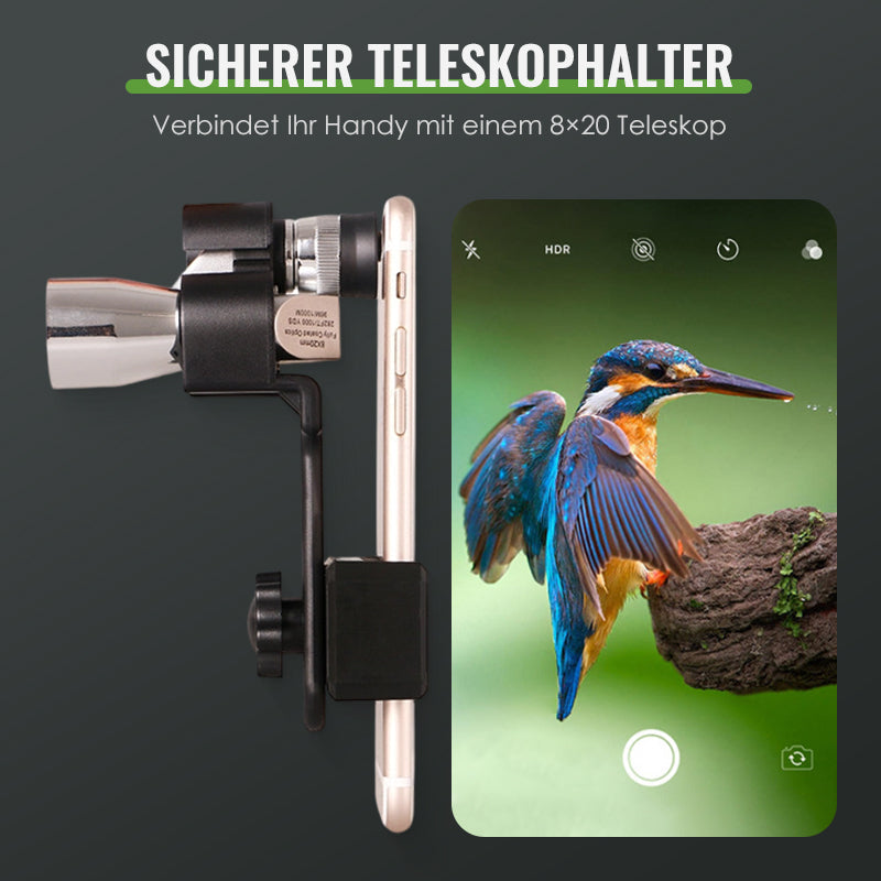 🏆 Oferta: Mini binoculares de bolsillo con clip para smartphone – 60% de descuento