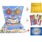 🎉Tarjeta de Cumpleaños Musical Pop-Up 3D con Luces y Canción🎵🎂