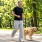 Pantalones Casuales Cómodos para Hombre con Cordón Ajustable