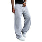 Pantalones Casuales Cómodos para Hombre con Cordón Ajustable