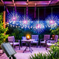 Luces solares tipo fuegos artificiales para jardín y fiestas ✨