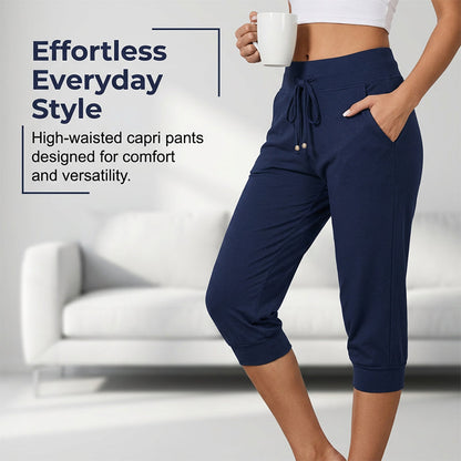 Pantalones Cortos de Chándal con Cintura de Cordón para Descansar
