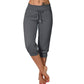Pantalones Cortos de Chándal con Cintura de Cordón para Descansar