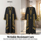 Vestido Kaftán con Estampado Étnico, Escote en V