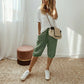 ⏰🔥 ¡Oferta Especial por Tiempo Limitado! 👖 Pantalones Capri de Algodón y Lino – Frescos, Cómodos y Perfectos para el Verano 🌿✨