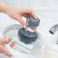 🧽 50% OFF! 🍽️ Cepillo de Palma con Dispensador de Jabón para Cocina – Dispensador Integrado, Agarre Ergonómico, Ideal para Platos y Sartenes 🧼