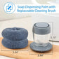 🧽 50% OFF! 🍽️ Cepillo de Palma con Dispensador de Jabón para Cocina – Dispensador Integrado, Agarre Ergonómico, Ideal para Platos y Sartenes 🧼