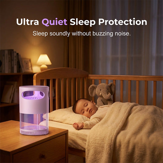 🦟 ¡50% de descuento! Lámpara UV antimosquitos: silenciosa, USB, sin químicos. ¡Más de 50.000 unidades vendidas! 🔇🌙
