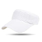 🔥 Visera de verano para mujer con abertura para coleta alta 🧢 Transpirable, con protección UV400 y diseño abierto en la parte superior ☀️ Perfecta para correr, hacer senderismo, días de playa y el estilo "esa chica" a diario 💁‍♀️✨