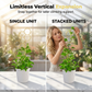 🌿 OFERTA POR TIEMPO LIMITADO: 50% DE DESCUENTO ✨ Enrejado para Plantas en Forma de Panal – Antióxido, Apilable, Fácil Instalación 🐝