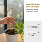 🌿 OFERTA POR TIEMPO LIMITADO: 50% DE DESCUENTO ✨ Enrejado para Plantas en Forma de Panal – Antióxido, Apilable, Fácil Instalación 🐝