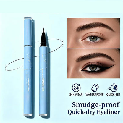 Rotulador delineador de ojos líquido, impermeable y de larga duración
