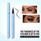 Rotulador delineador de ojos líquido, impermeable y de larga duración