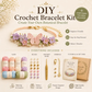 🧶 Kit de pulseras de ganchillo DIY inspirado en la naturaleza 🧘 Reduce el estrés mientras creas arte portátil con tus propias manos