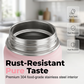 Vaso aislante de acero inoxidable premium