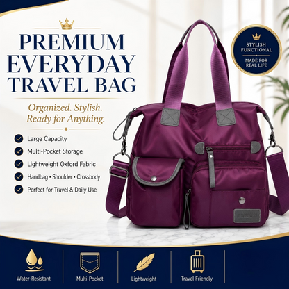 Bolso tote impermeable de gran capacidad para mujer