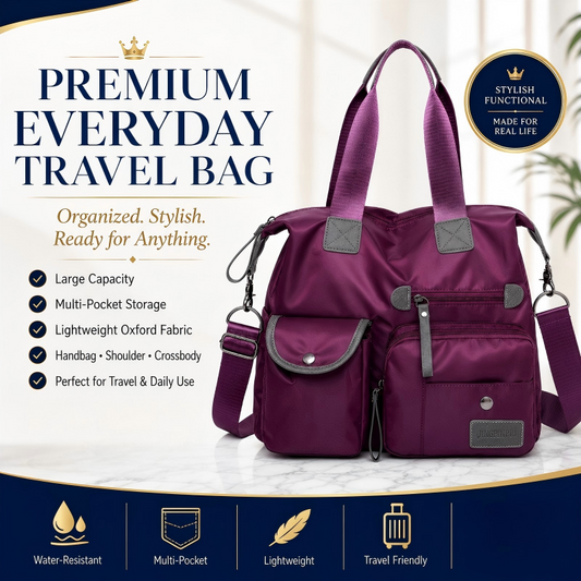 Bolso tote impermeable de gran capacidad para mujer