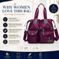 Bolso tote impermeable de gran capacidad para mujer