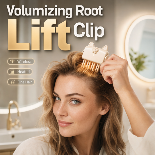 🎉48K+ Vendidos 💇 Pinza Inalámbrica Caliente para Dar Volumen a las Raíces, Herramienta Portátil de Peinado para Viajes para Cabello Fino y Lacio